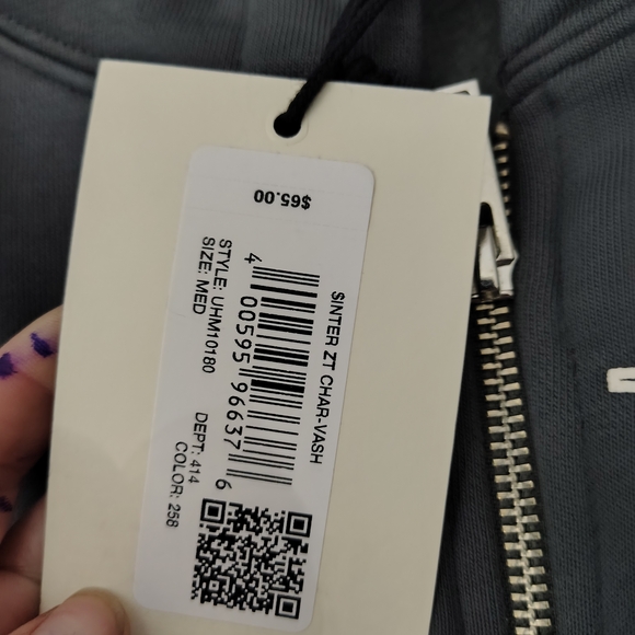 Gray Unlike Humans Hoodie - Picture 4 of 4